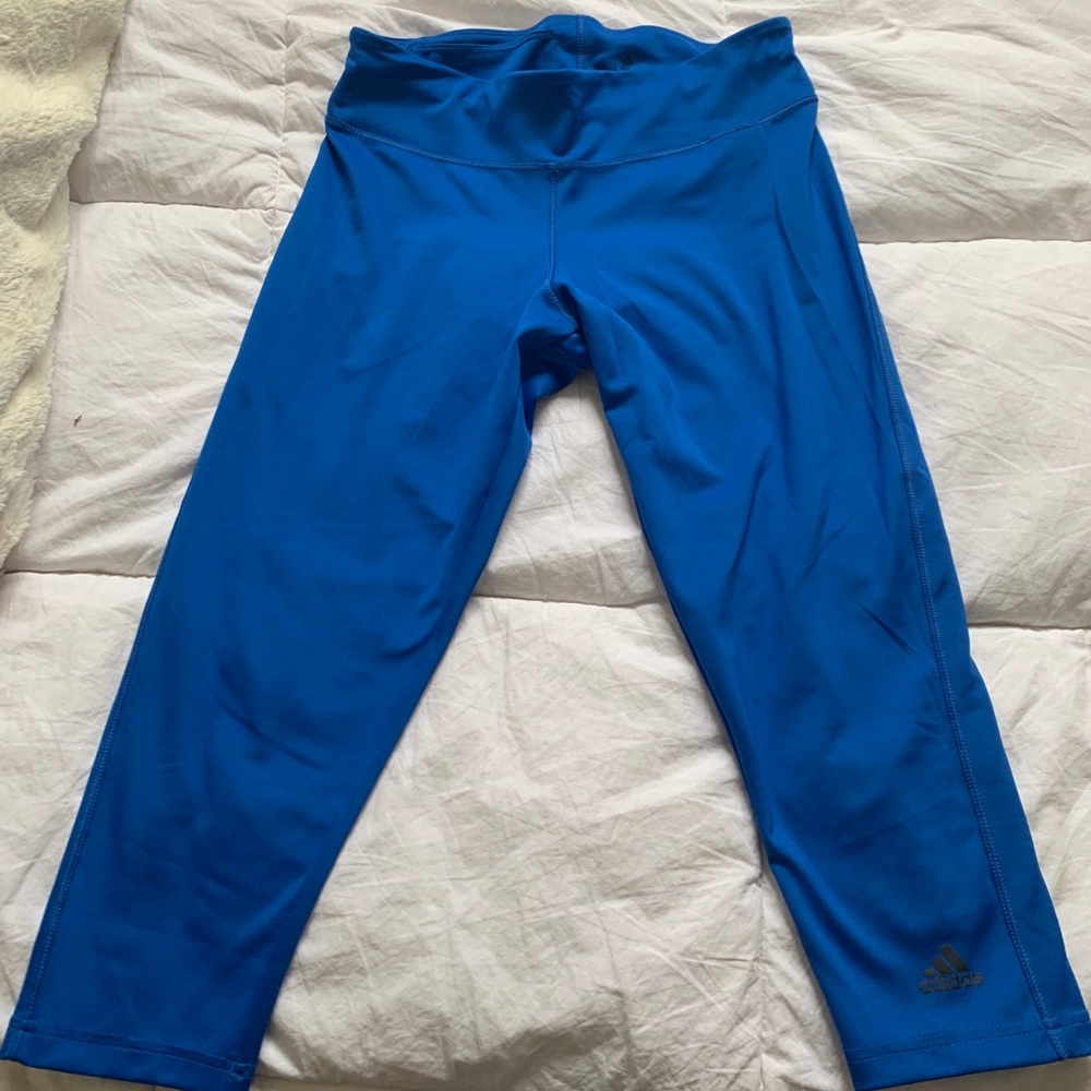 Blue workout legging Capri